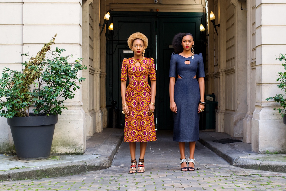 Robe longue dos nu Gaelle– création artisanale By Natacha Baco