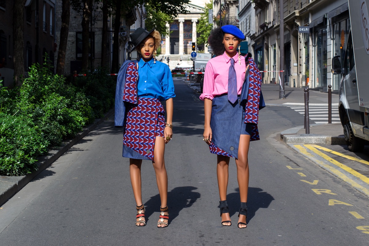 Robe longue artisanale en édition limitée par Natacha Baco