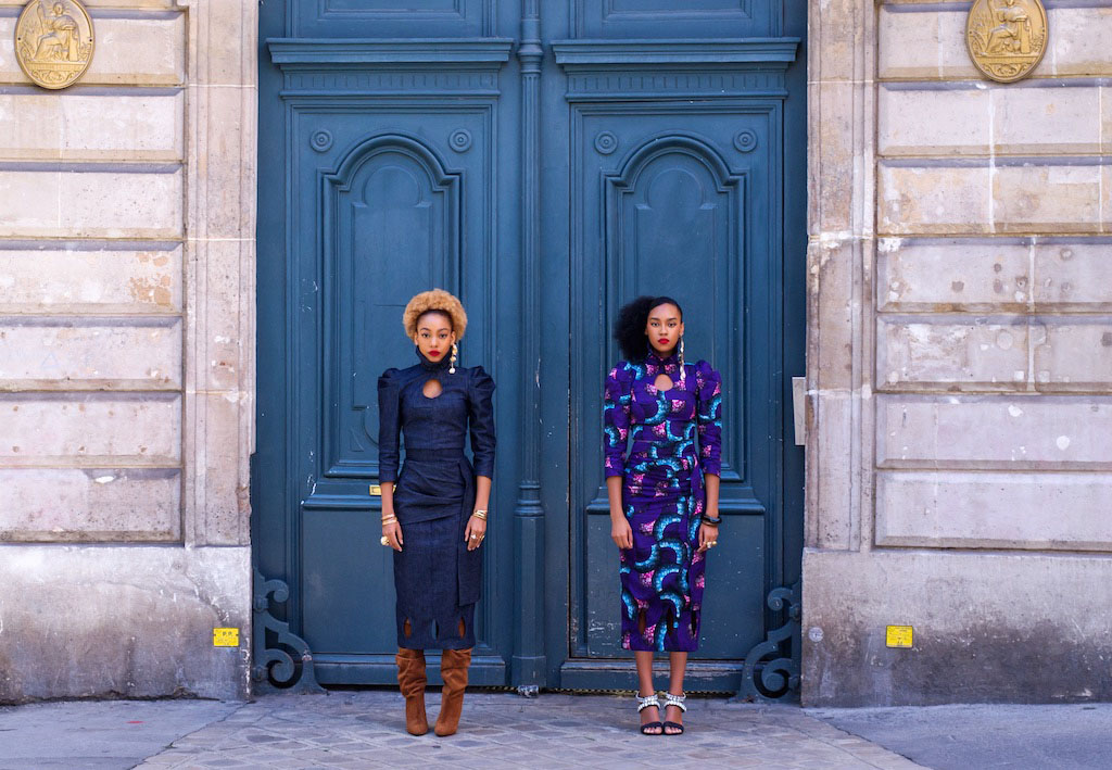 Robe longue artisanale en édition limitée par Natacha Baco