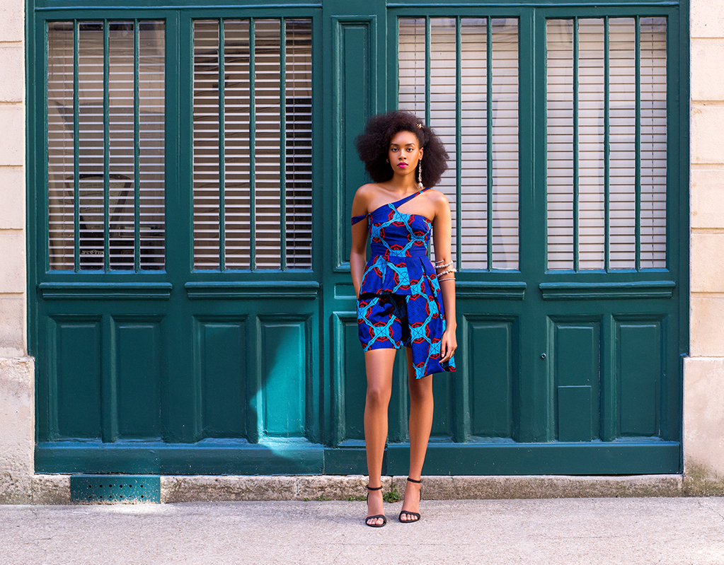 Robe longue artisanale en édition limitée par Natacha Baco