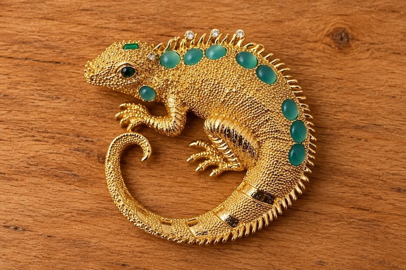 Broche Iguane