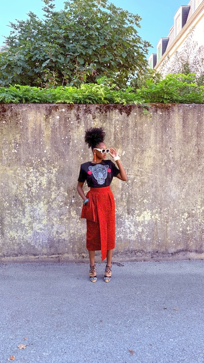 Tee-shirt Panthère porté