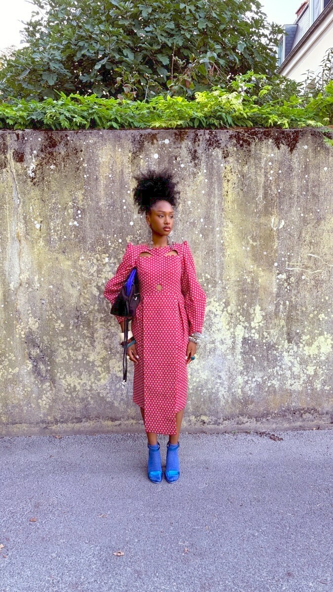 Robe Swahili rose