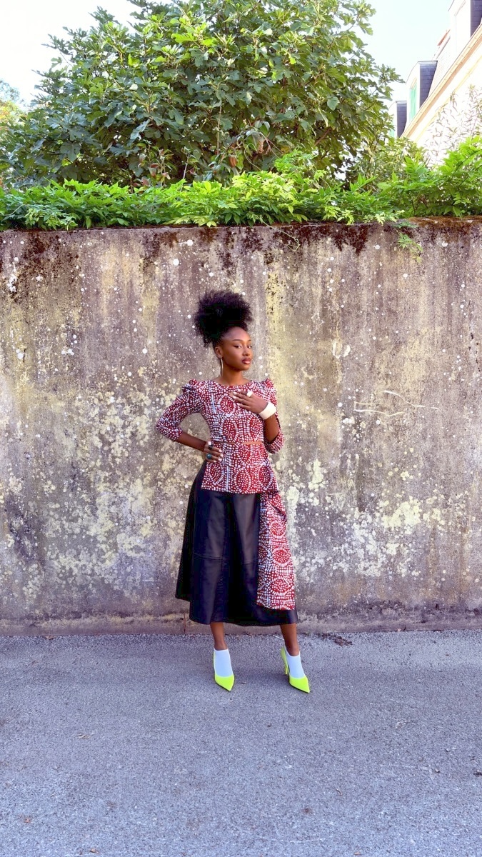 Top Sha en wax rouille By Natacha Baco