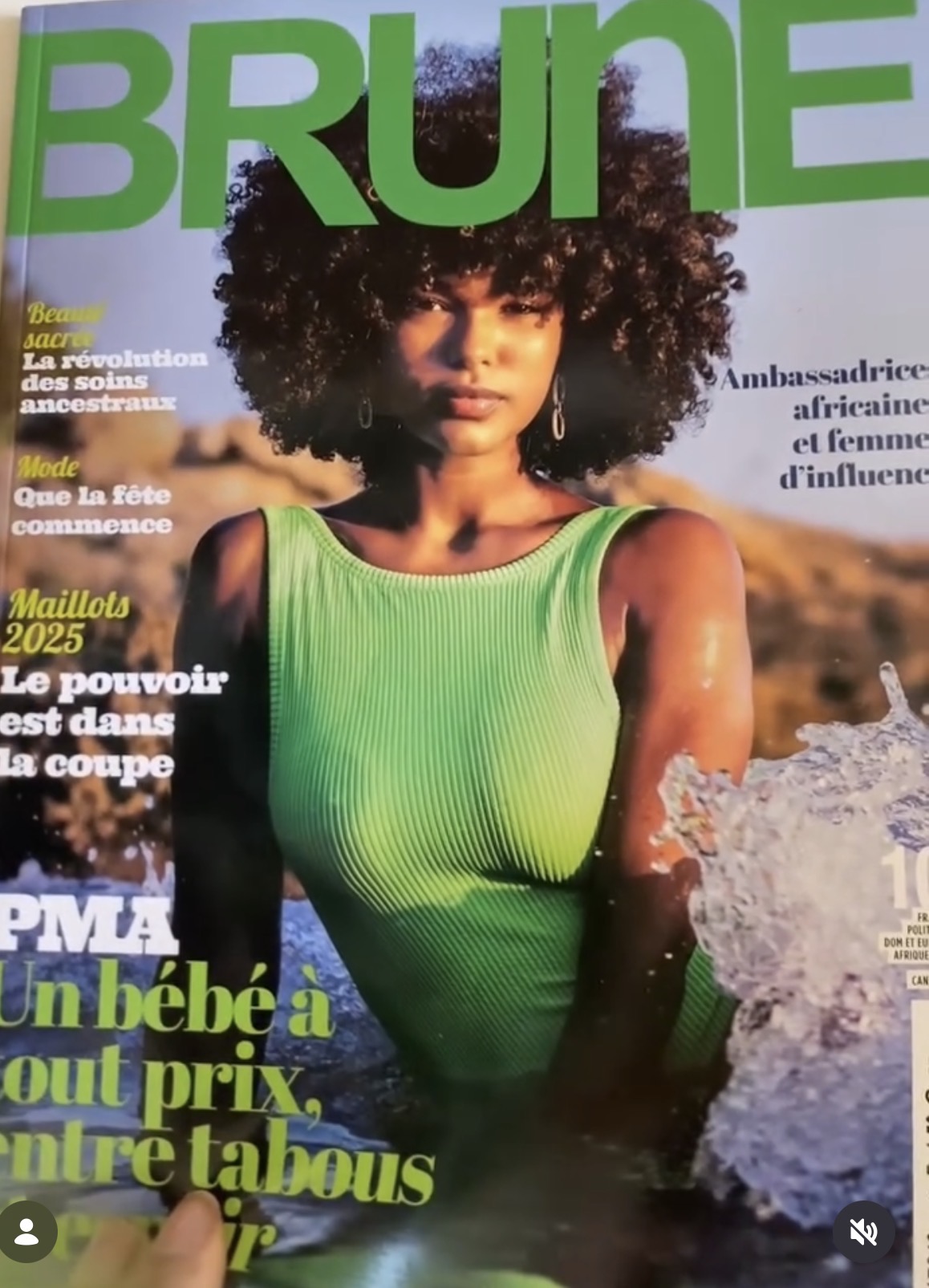 Cover of Brune magazine, issue 107, summer 2025